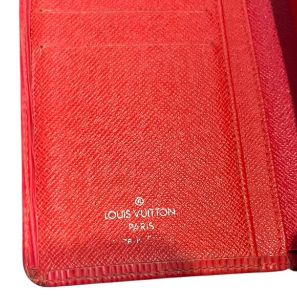 Louis Vuitton Castilian Red Epi Leather Wallet - Picture 3 of 14